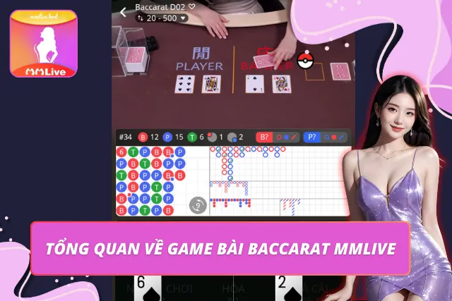 Baccarat MMLIVE – Game Bài Đánh Nhanh, Thắng Gọn Cực Cuốn Giới thiệu tổng quan về game bài đỉnh cao tại Baccarat