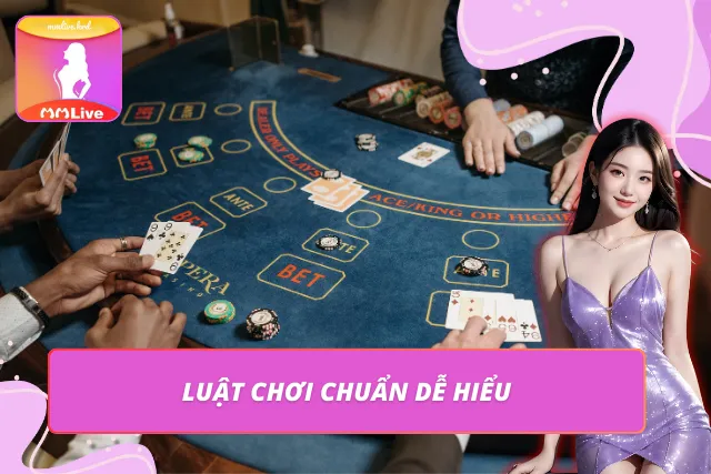 Baccarat MMLIVE – Game Bài Đánh Nhanh, Thắng Gọn Cực Cuốn Quy luật vận hành chuẩn mực tại hệ thống Baccarat MMLIVE