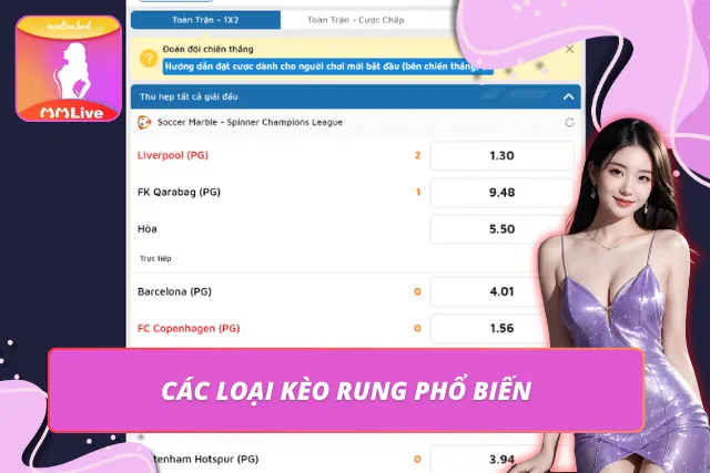 Kèo Rung – Phân Tích Tỷ Lệ Và Thời Điểm Vào Kèo Khám phá các loại kèo phổ biến cùng MMLIVE